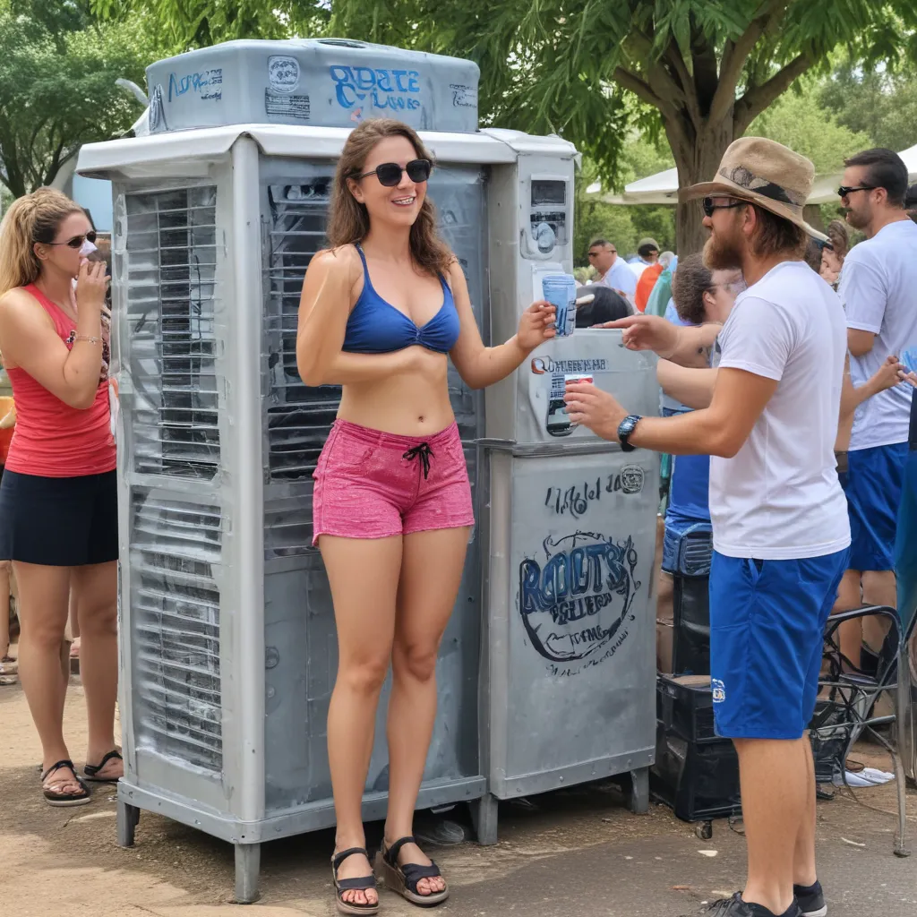 Beat the Heat at Roots N Blues Cooling Stations