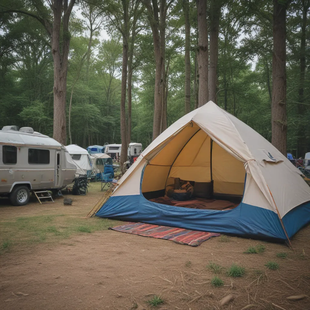Camping in Comfort at Roots N Blues