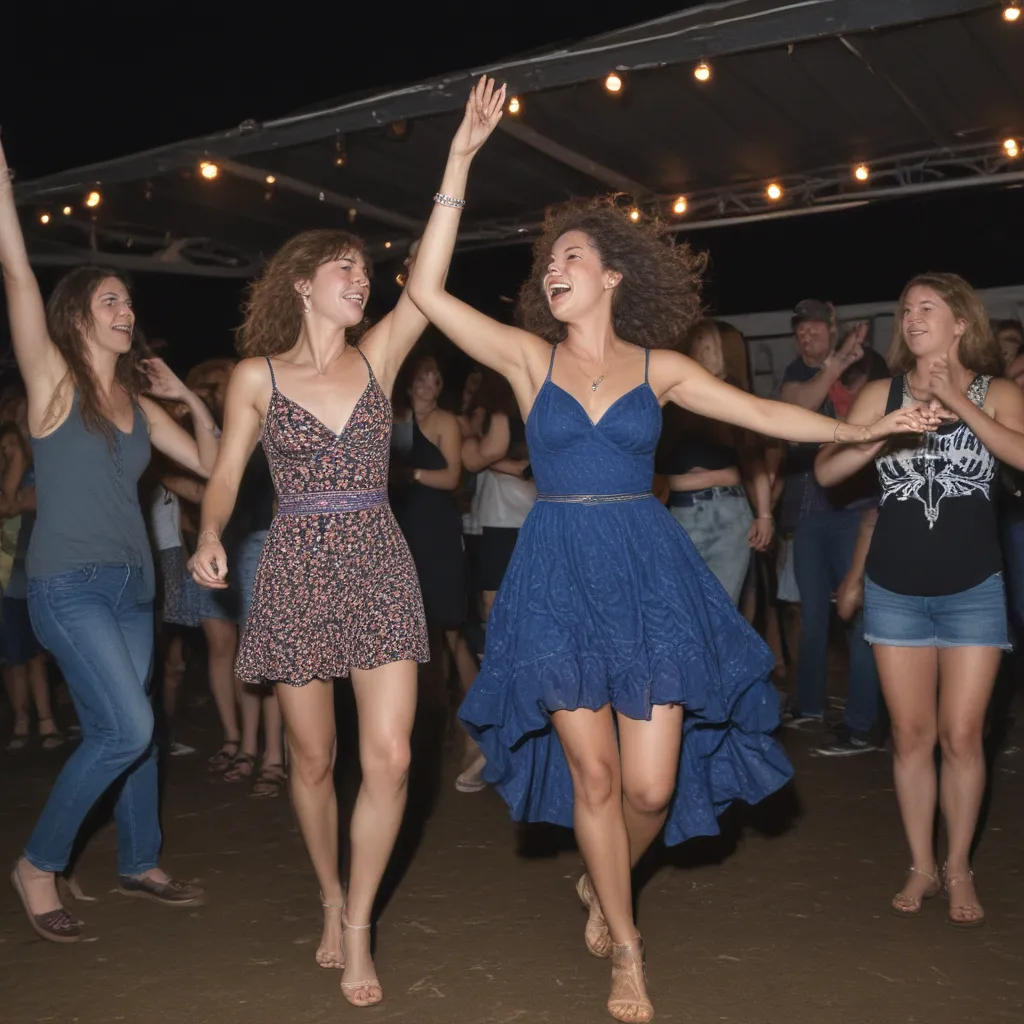 Dancing Into The Night at Roots N Blues Music Stages