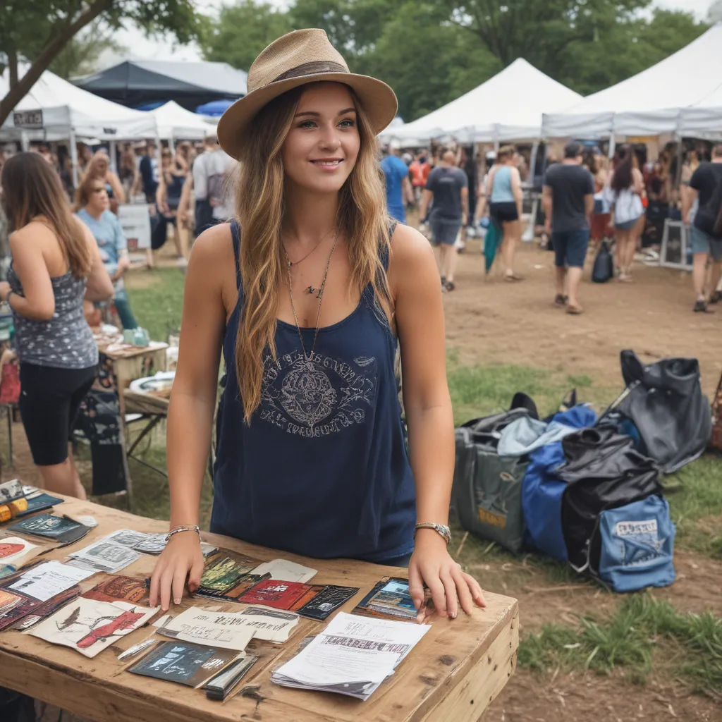 Finding Festival Essentials at Roots N Blues Vendors
