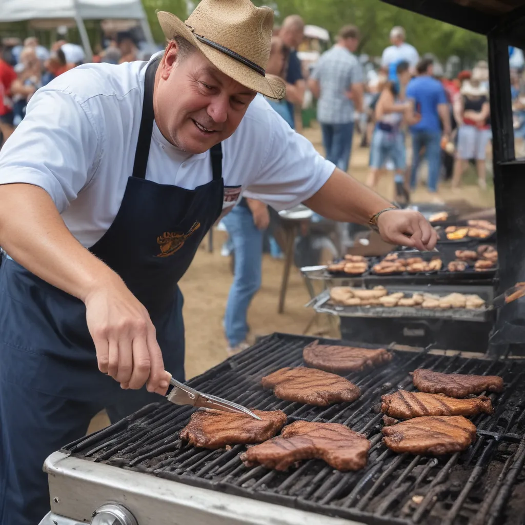 Groovin and Grillin at Roots N Blues N BBQ Festival