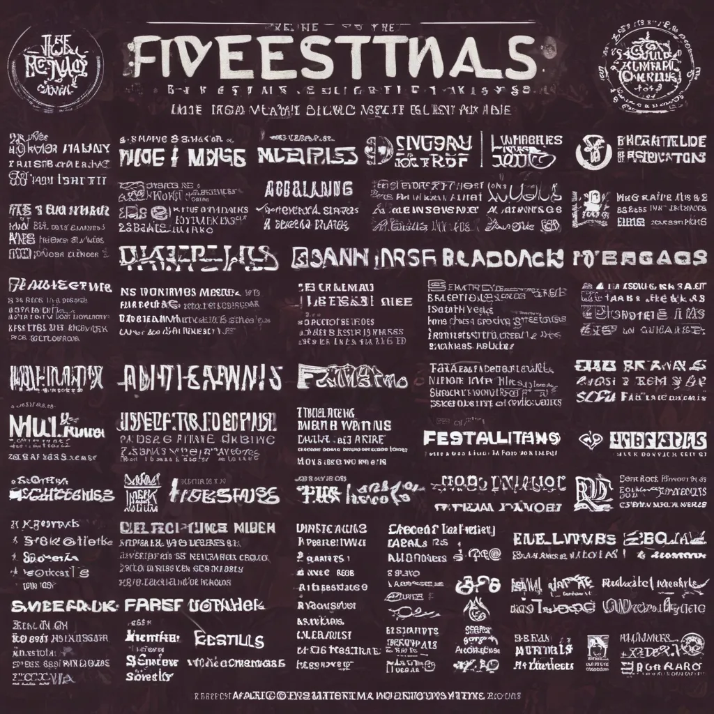 The Festivals Diverse Music Lineup