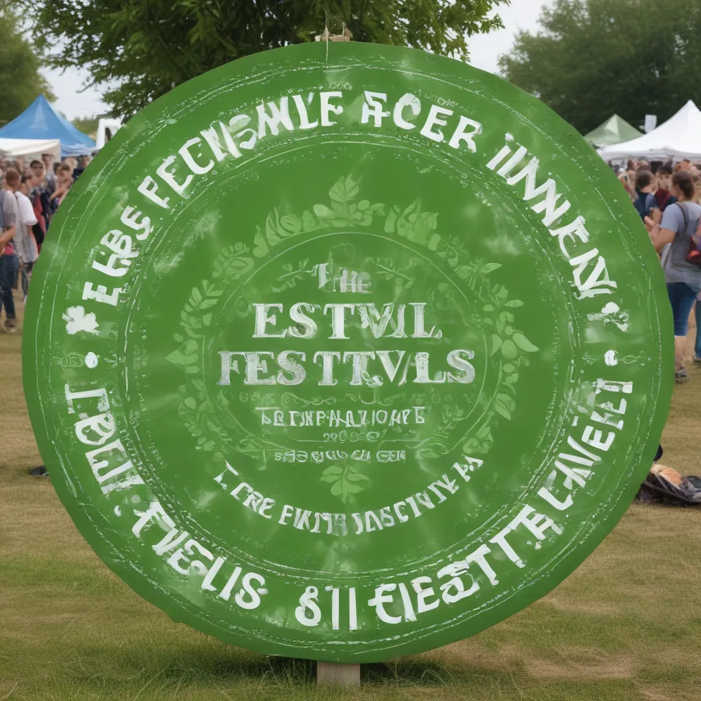 The Festivals Green Initiatives