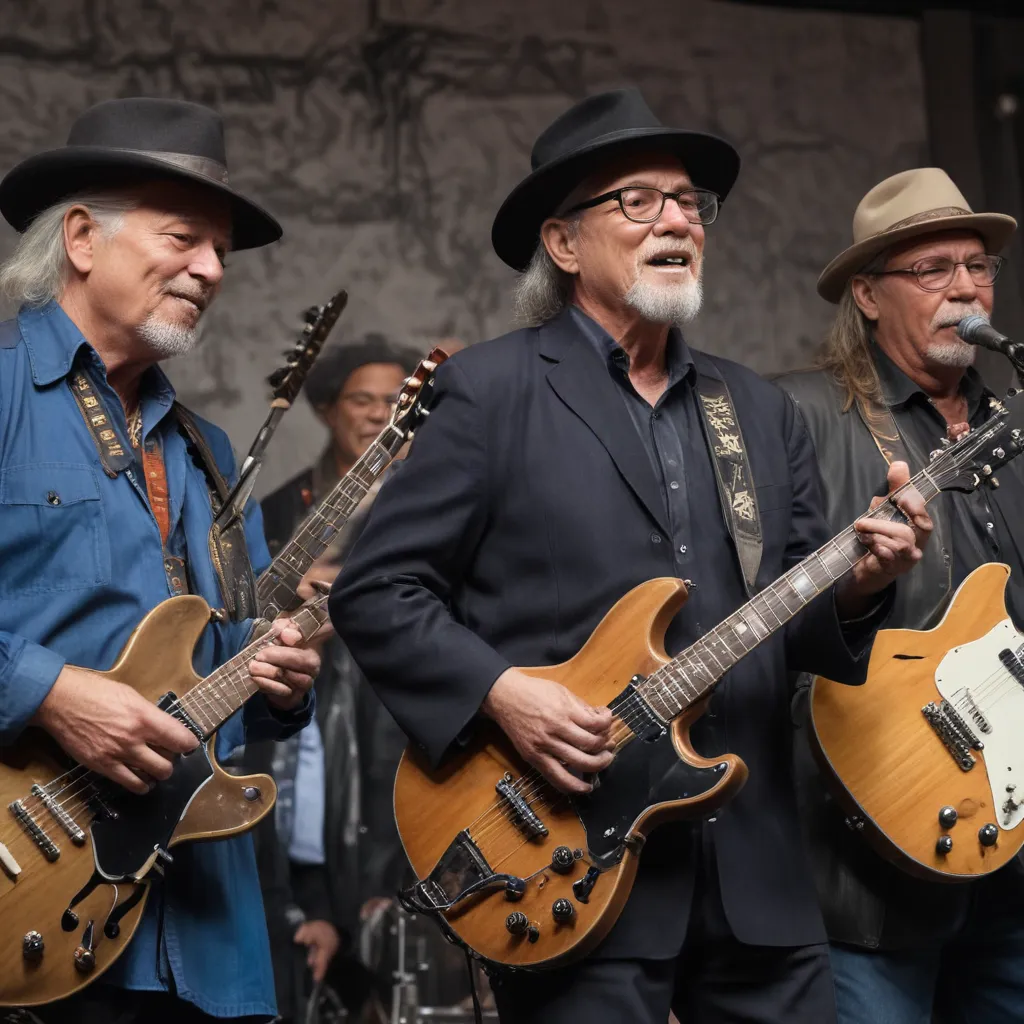 blues veterans and newcomers share the stage